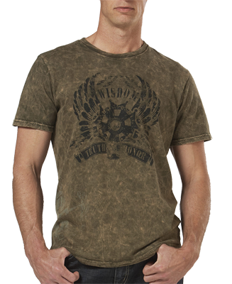 Age Of Wisdom Tan Graphic Tee