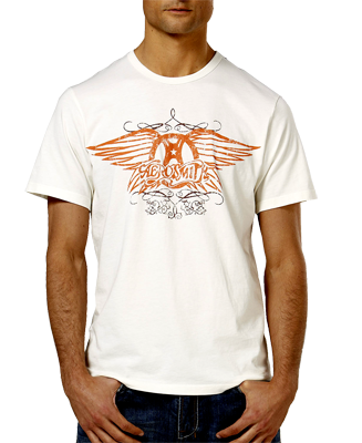 Live Nation Aerosmith Ivory T-Shirt