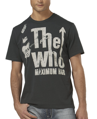 Live Nation The Who Charcoal T-Shirt