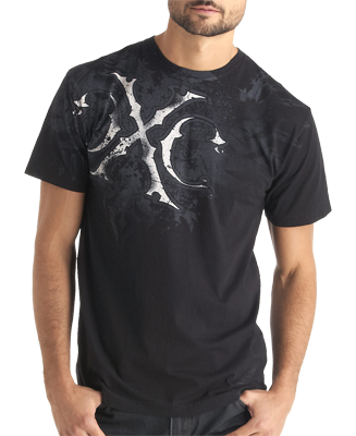 XTreme Couture Black And White Graphic T-Shirt